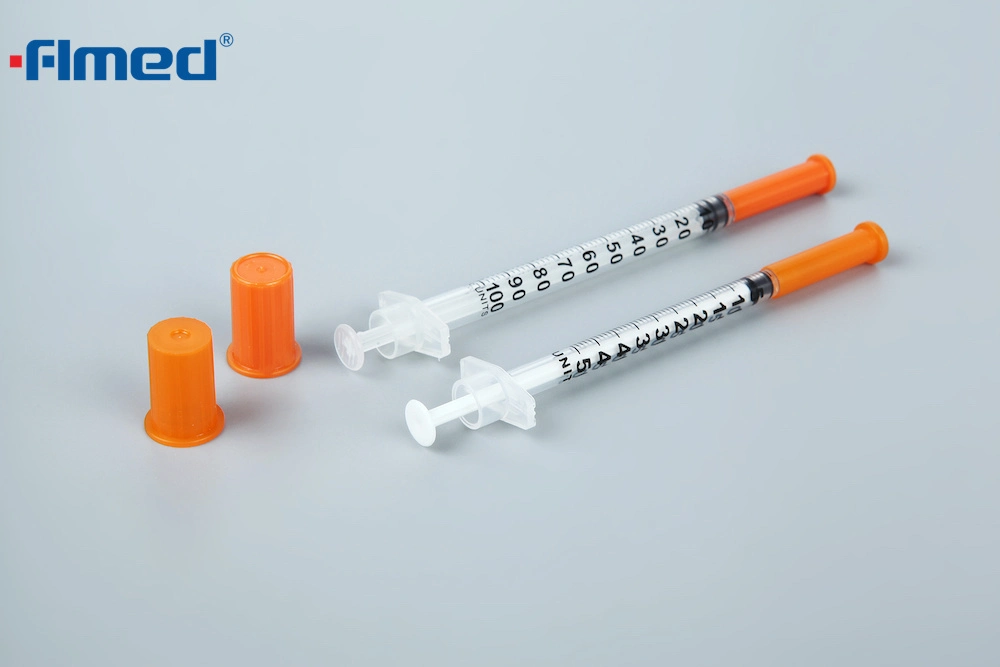 China Wholesale/Supplier Medical Instrument Device Disposable Sterile Insulin Syringe with with Hypodermic Needles