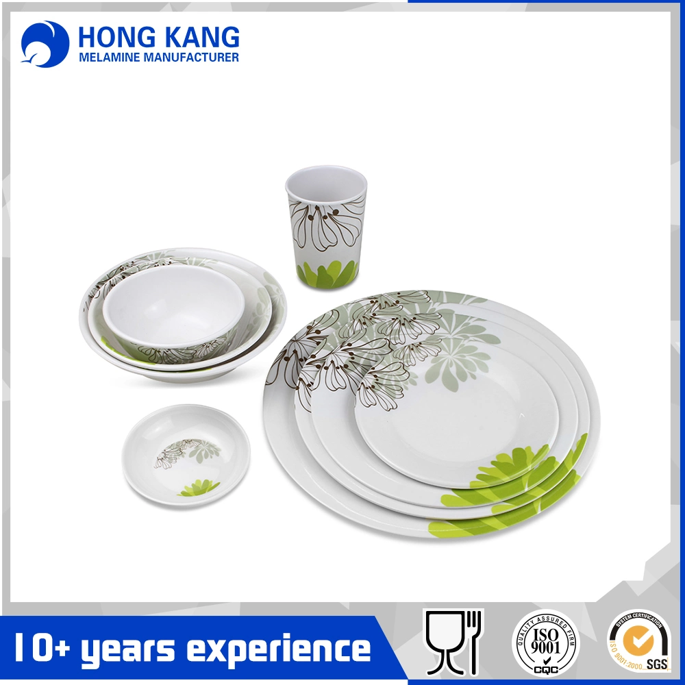 Custom Design Multicolor Melamine Dinnerware Dinner Sets Kitchen Appliance