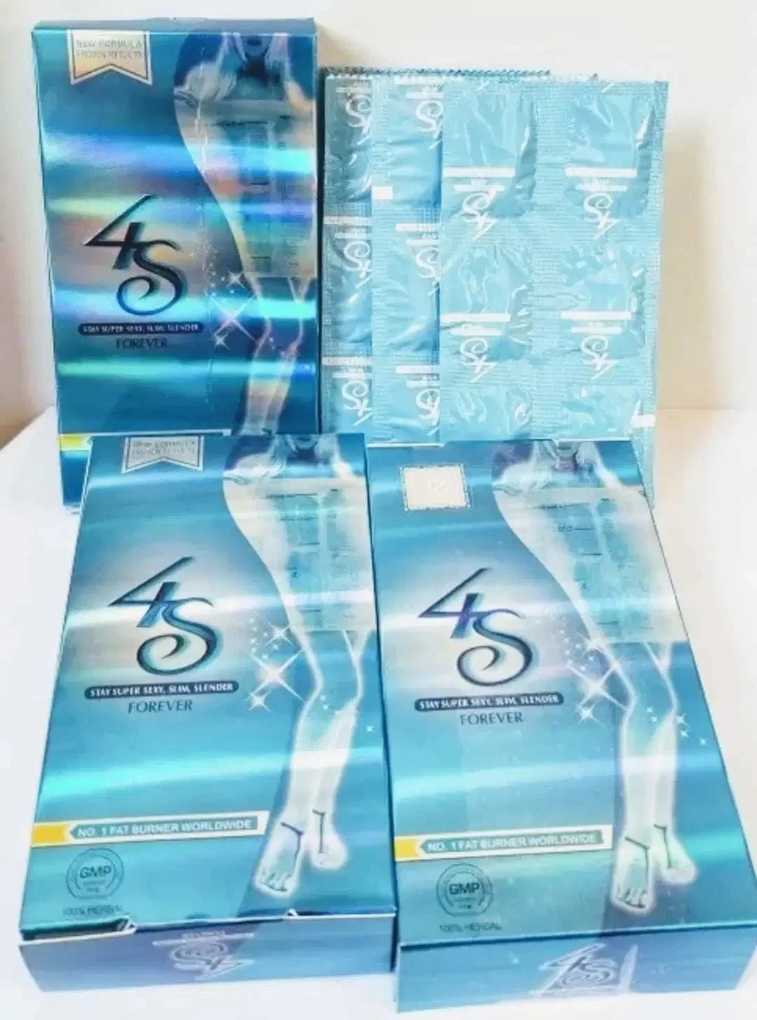 4s Slimming Capsules Support Healthy Weight Loss - Energy Boosting Dietary Supplements for Weight Management and Metabolism