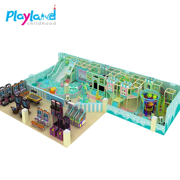 Indoor Naughty Palace Kids Children Entertainment Play Center