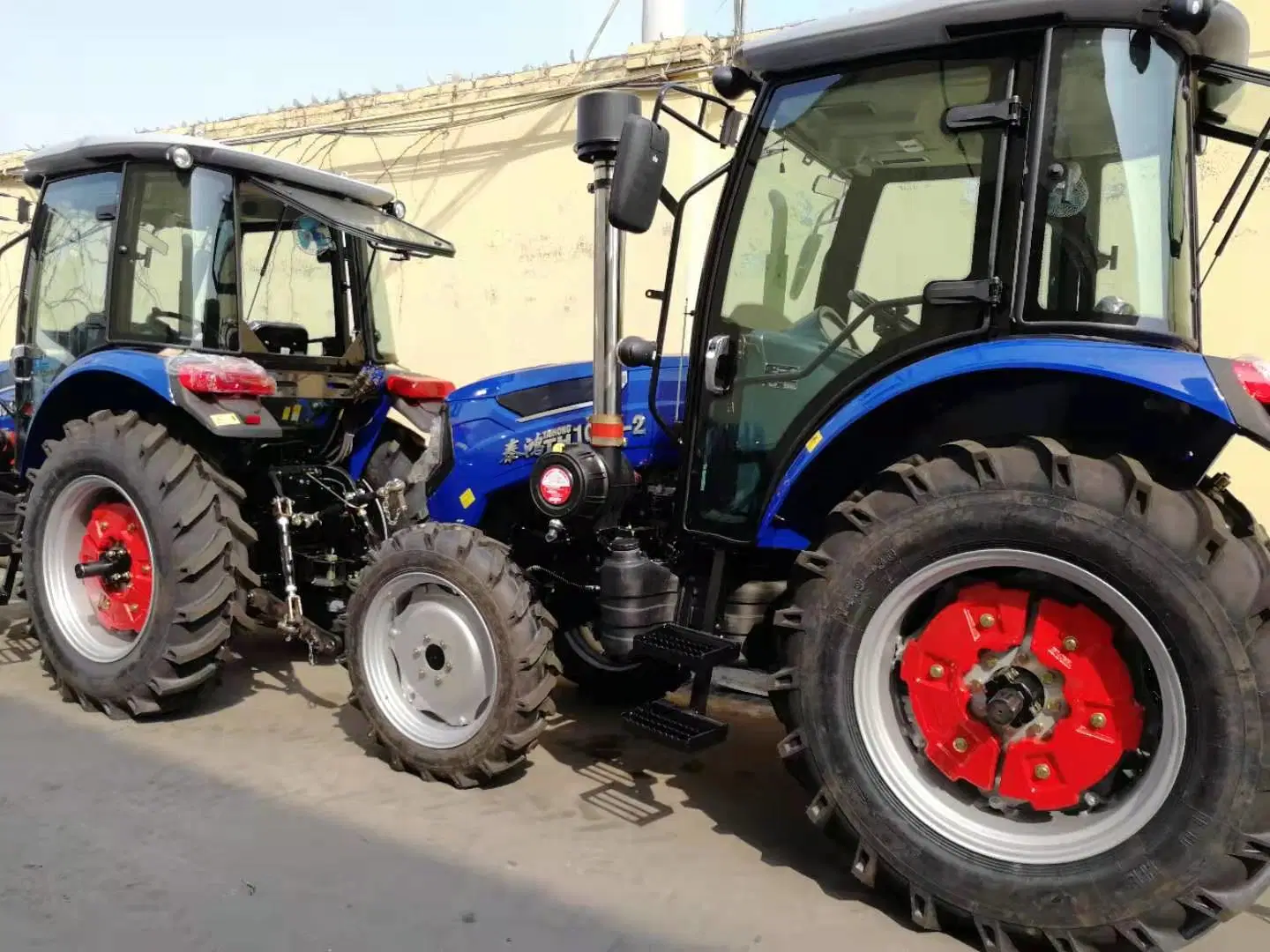 Tractor agrícola de 100 CV con engranaje de la Lanzadera para Cargador Frontal tractor agrícola