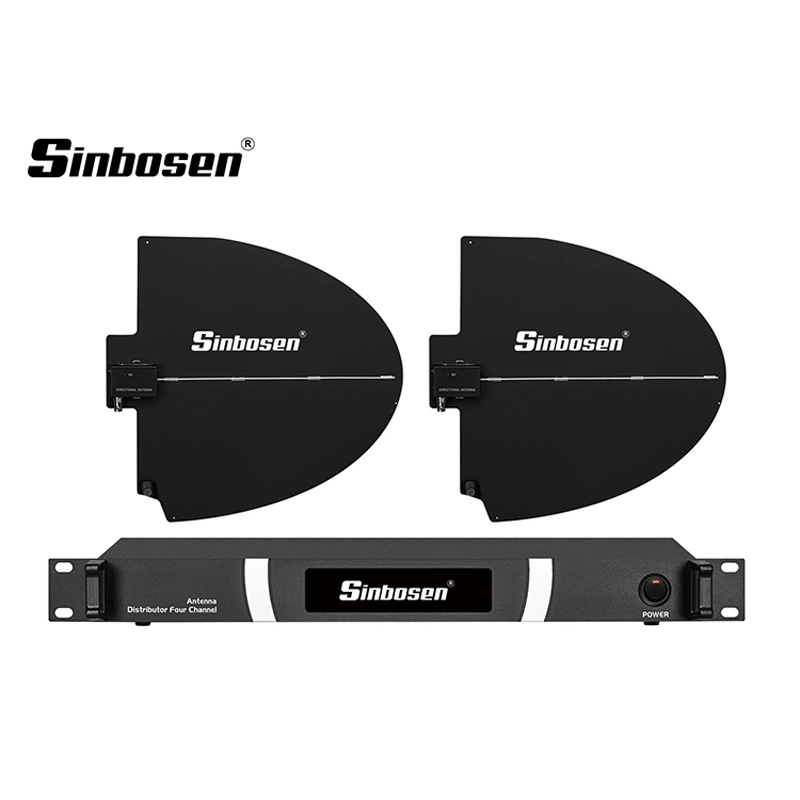 Sinbosen Hg-890 Amplificador de antena profesional Sistema de micrófono inalámbrico para la etapa