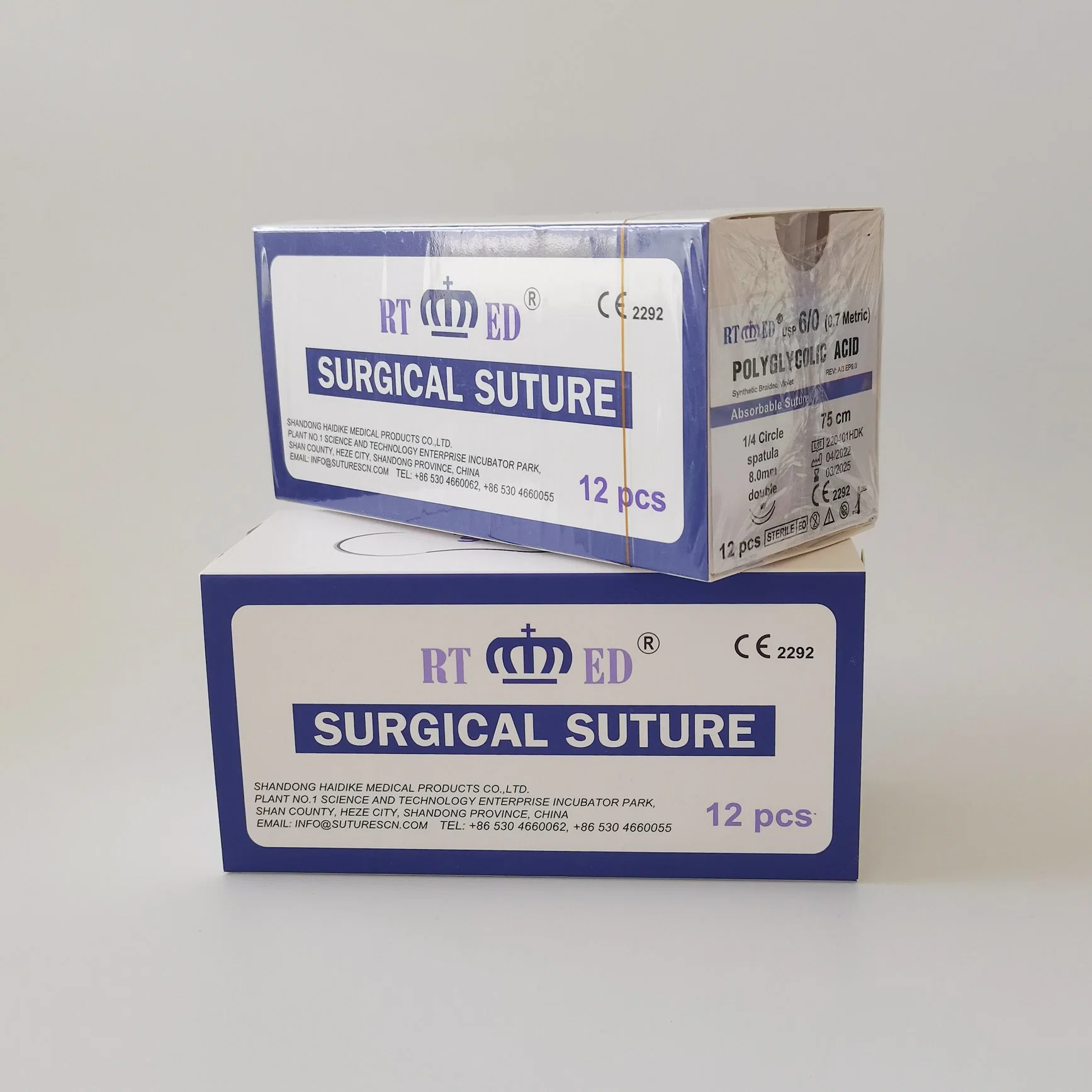 Sterile Medical Disposables Polyglycolic Acid (PGA) Surgical Suture