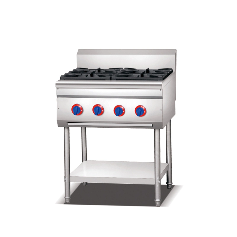 Commercial Cooking Equipment American Type Burners Gas Stove Range