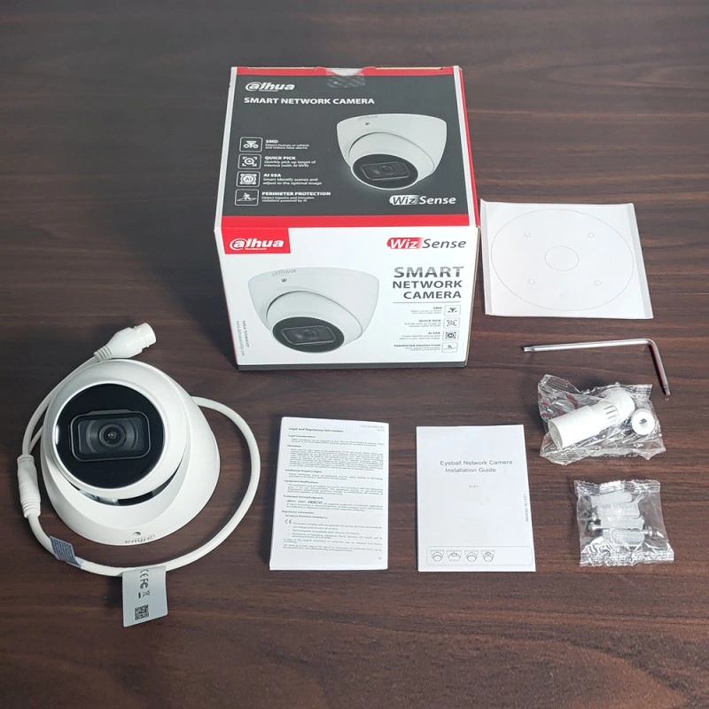 En Stock 5 MP de Dahua Ipc globo ocular Wizsense espía de la red de seguridad de la cámara CCTV