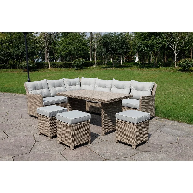 Outdoor Indoor Furniture Rattan Sofa Set Luxury Sofa Leisure Modern Sofa Set