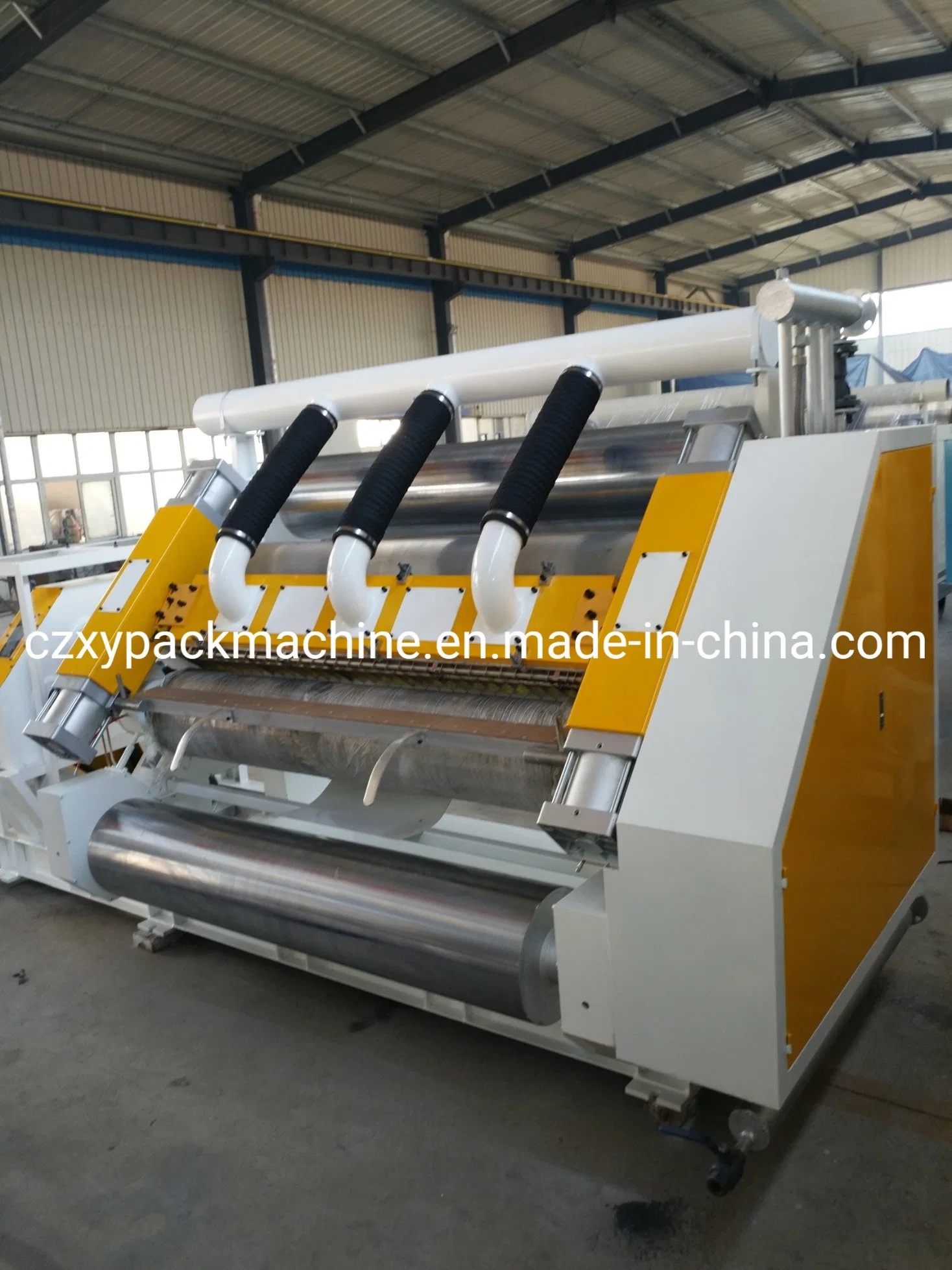 Single Face Corrugated Paper Cardboard Machine Production Line