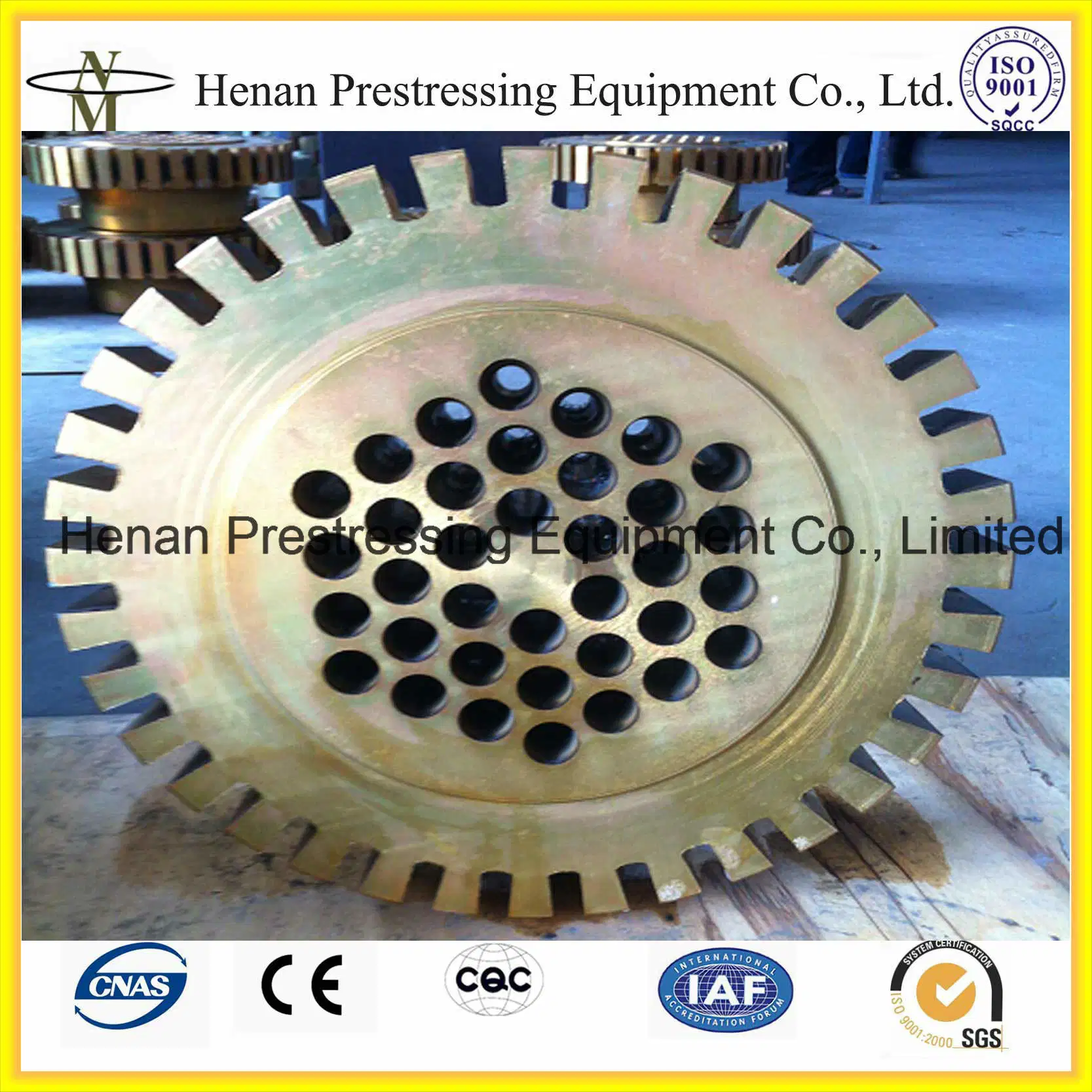 Post Tensioing Anchorage Coupler 12.7mm Prestressed Cable