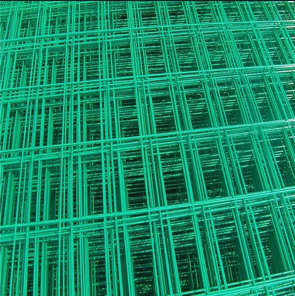 9 Gauge Galvanized Welded Wire Mesh, Vinyl (PVC) Coated Black or Green