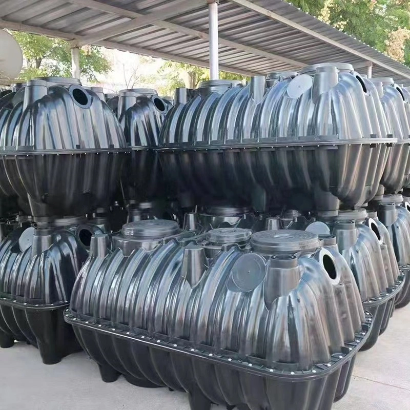 HDPE Three Grid Underground PP Plastic Septic Tank in Water Treating System