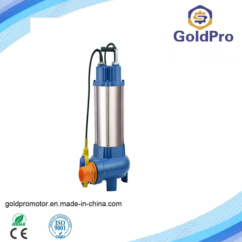 High Flow Waste Water Grinder Centrifugal Submersible Sewage Pump