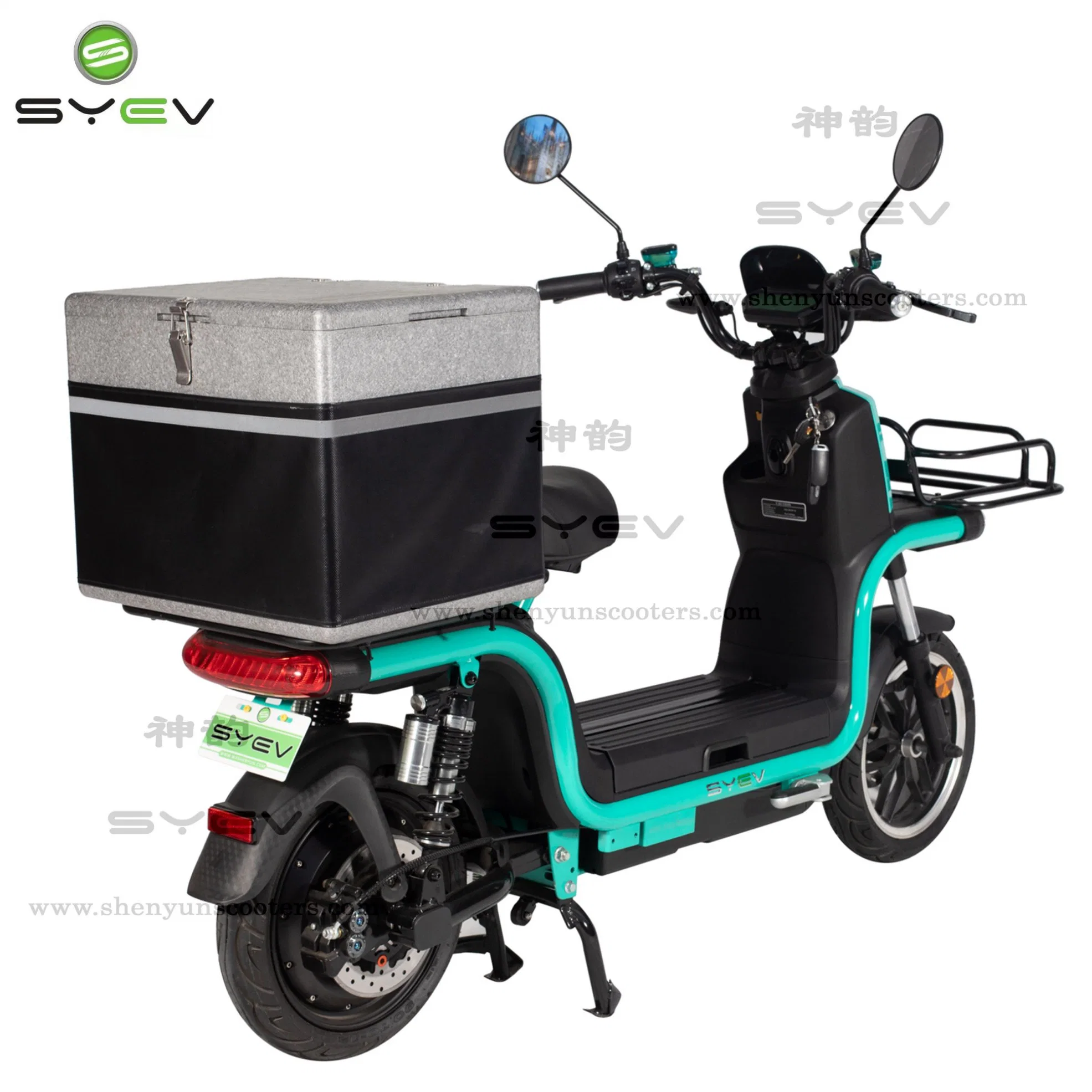 CE/EEC/Coc Approved Powerful Electric Motorcycle for Fast Food Delivery