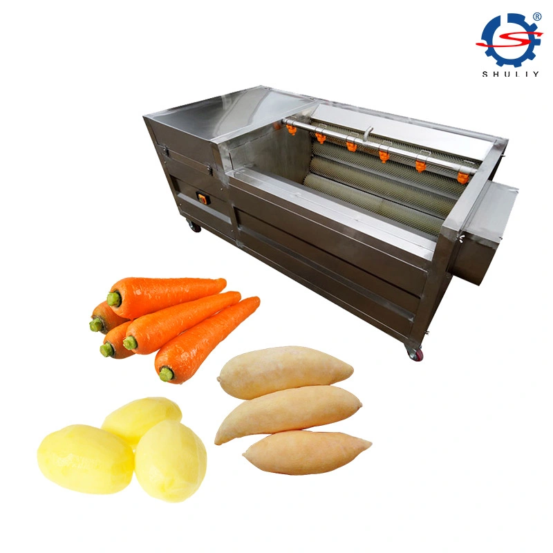 Automatic Electric Root Vegetable Potato Ginger Peeler Machine