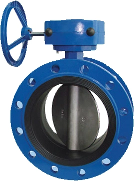 Metal-Sealed American Standard Electric Operated EPDM Seat Double Flange Butterfly Valve Distributor