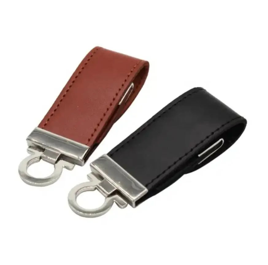 Promotional OEM Leather USB Flash Drive