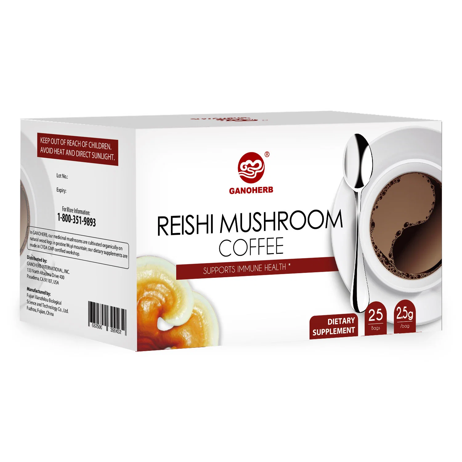 Bulk Wholesale/Supplier Ganoderma Reishi Mushroom Organo Gold Coffee Private Label