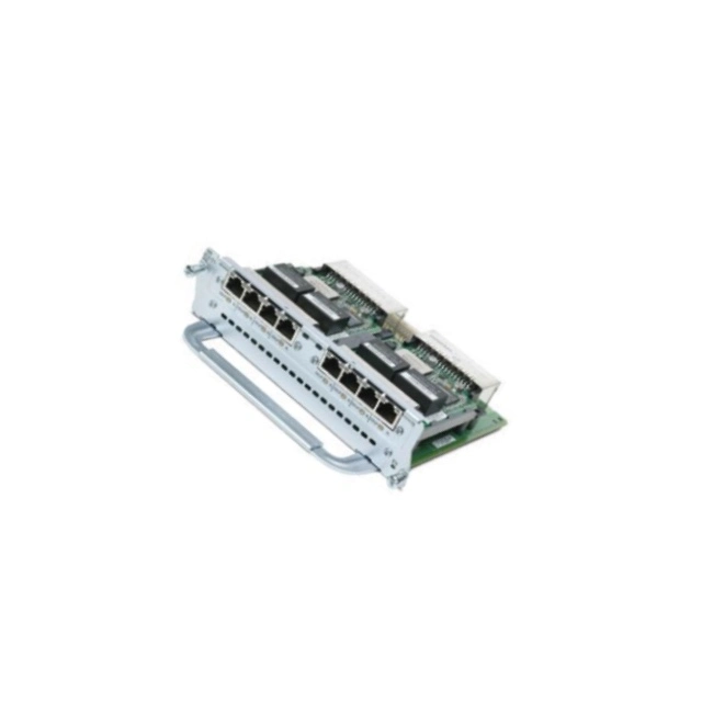 وحدة الشبكة NIM-8CE1T1-PRI من Cisco 8 منافذ صوت صندوق الأمتعة متعدد المرونة/البيانات ذات القنوات وحدة T1/E1