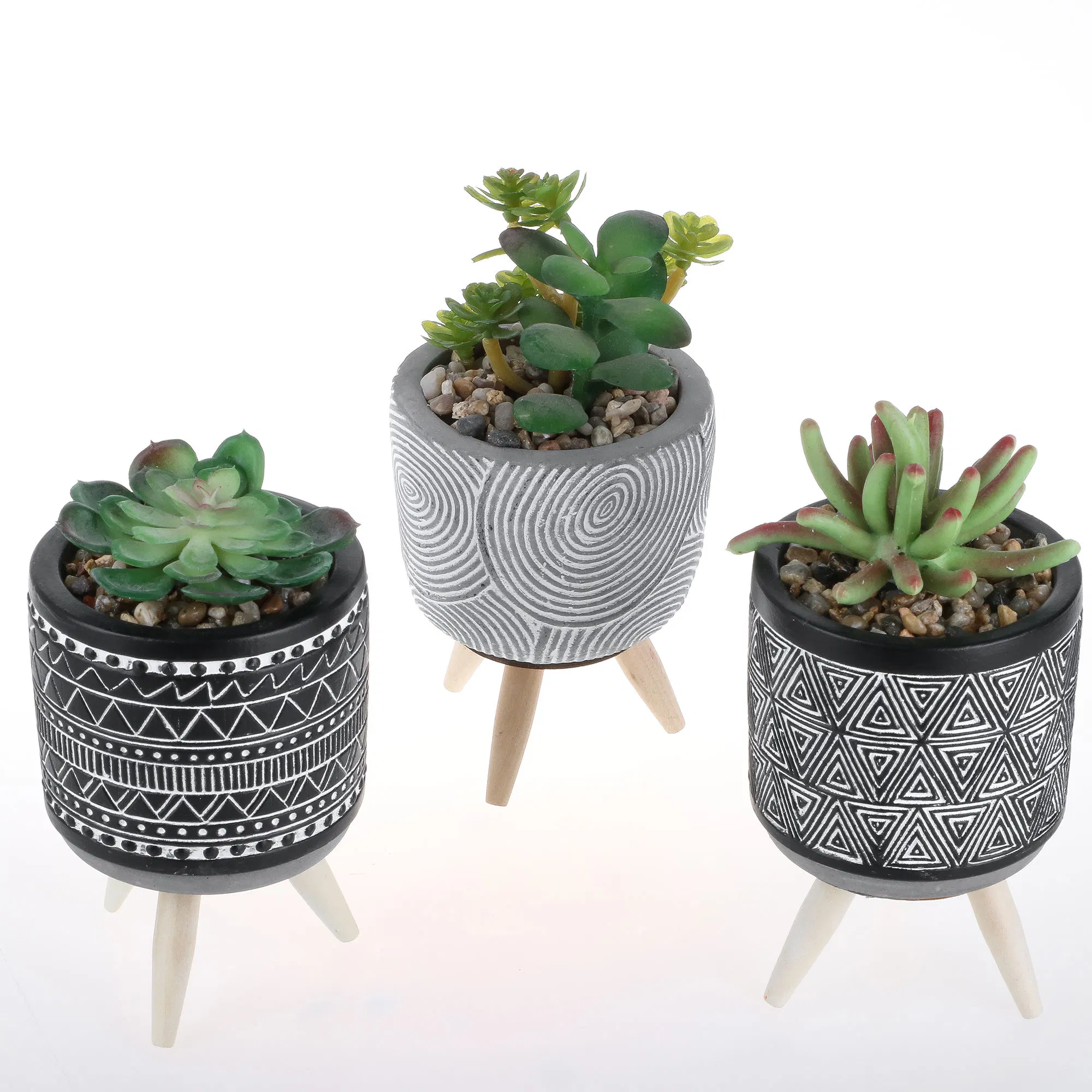 Promotional Gift Ceramic Vase Flower Planter Pots Sets