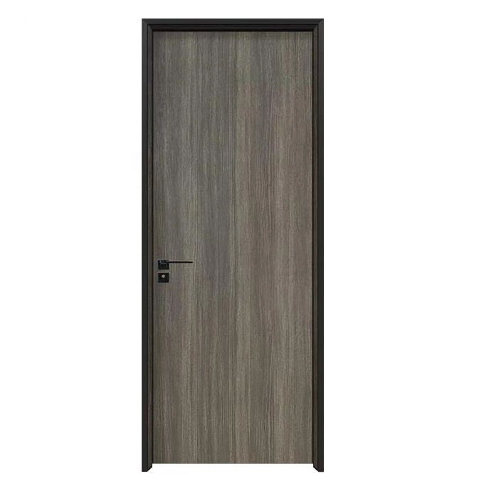 36*80 Inch American Style Metal Frame Wooden Doors