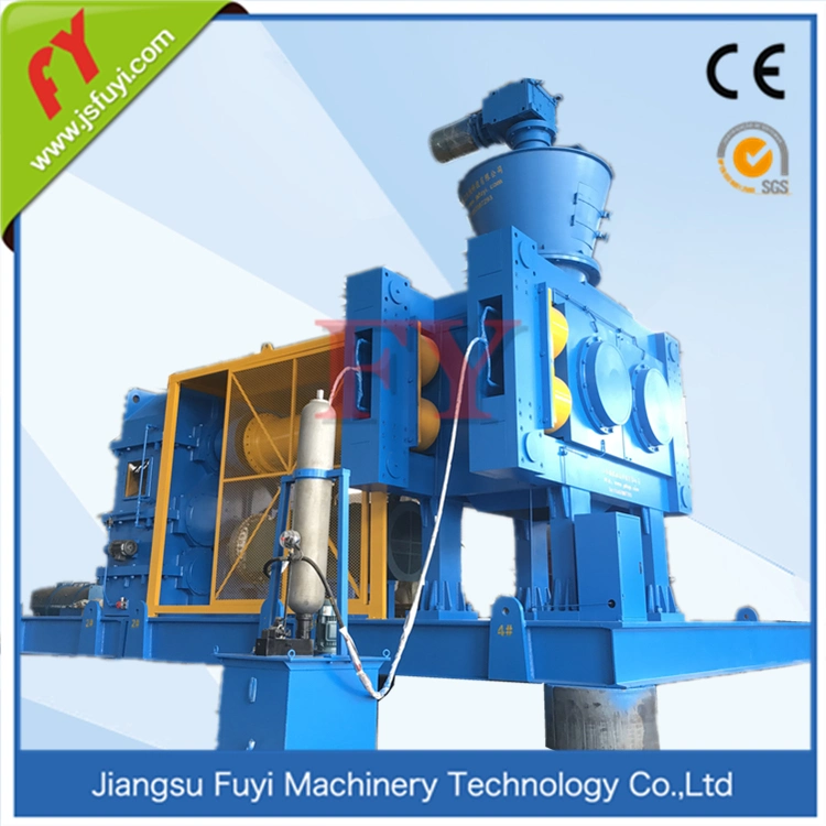 High pressure physical twin roller granulator without changing chemical compostion