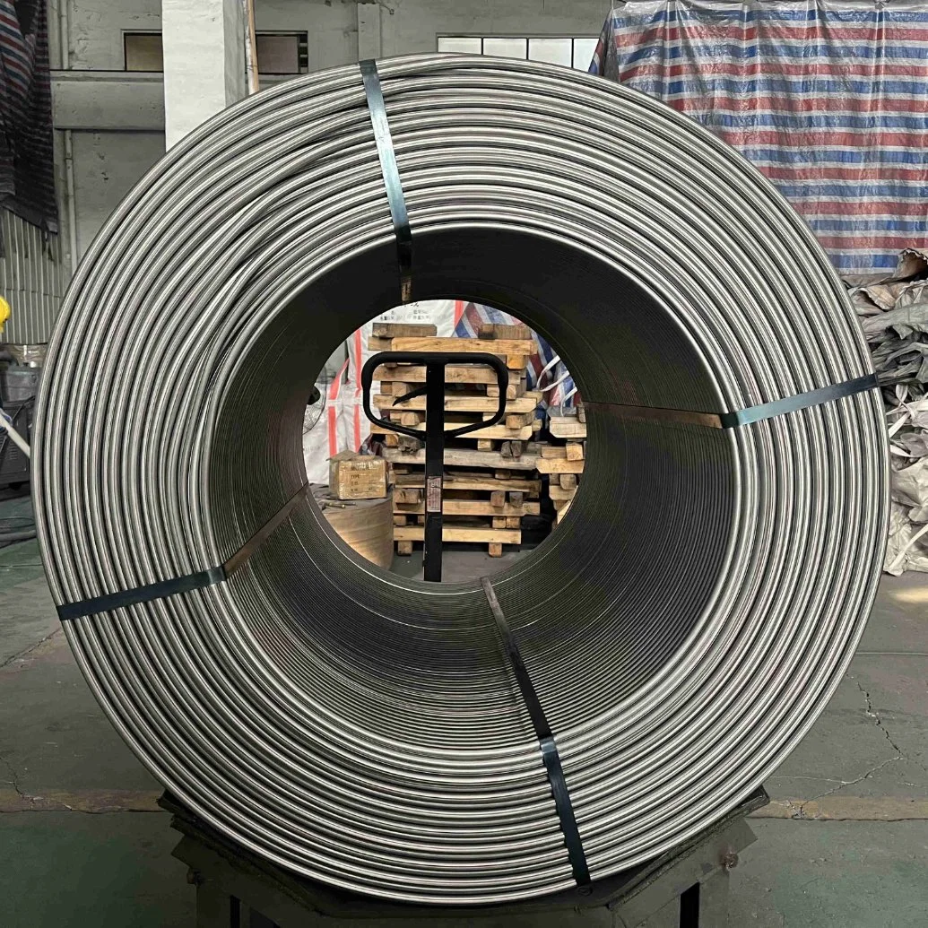 Ferro Silicon Alloy Ductile Iron Nodulizer Cored Wire for Steelmaking