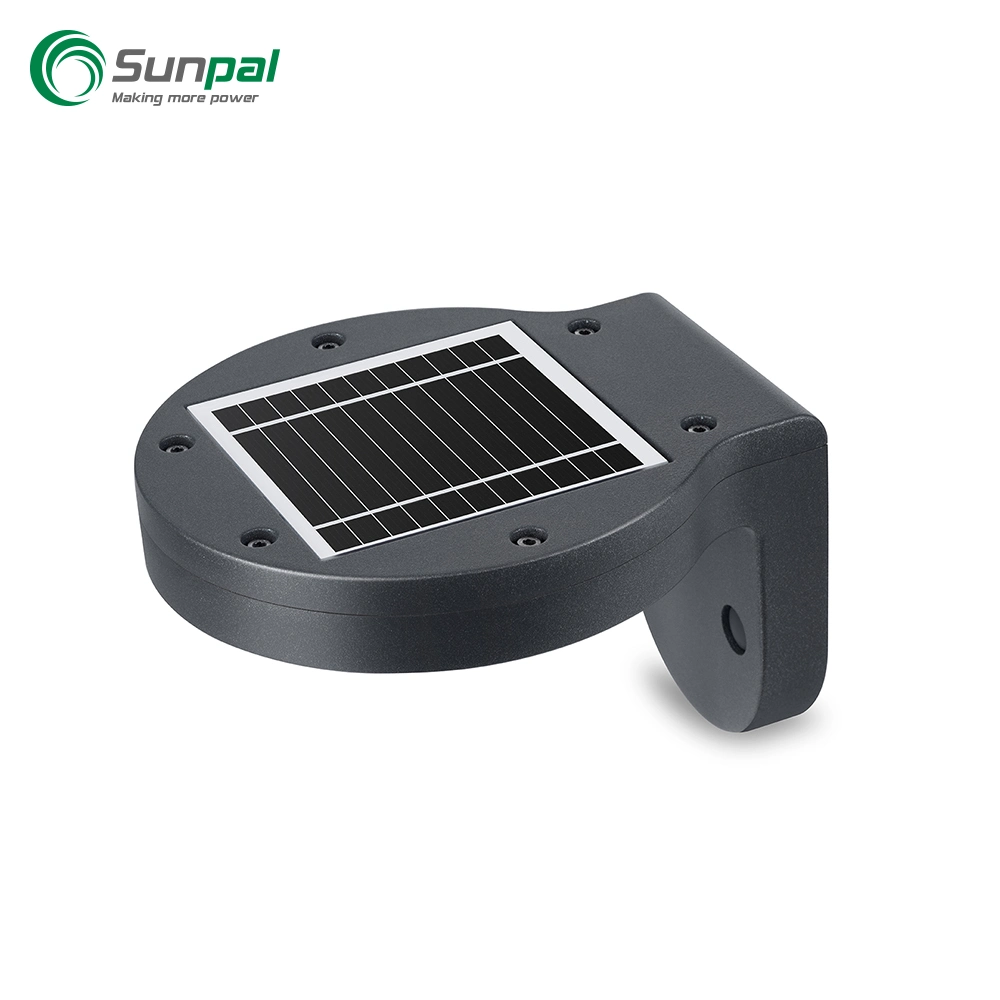 Sunpal einzigartige 1WP 5wp Solar-Gartenleuchte mit Lithium-Batterien