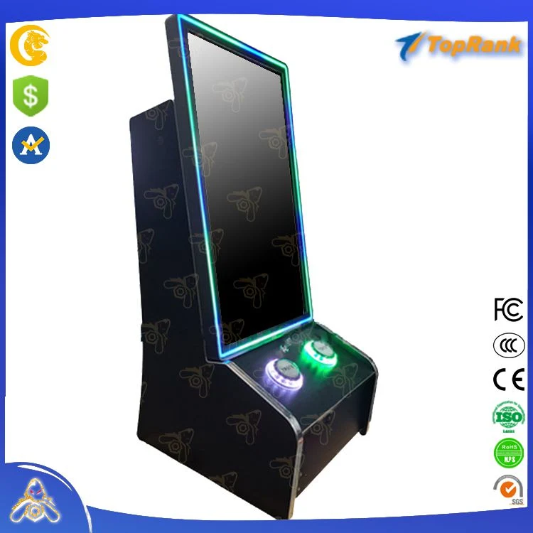 Vertical Real Cash Skill Game Casino Amusement Arcade Games Slot Machine Jenka Lab-Aurora 2 Multi 5 in 1 43 Inch LCD Touchscreen Monitor Casino Game Slots