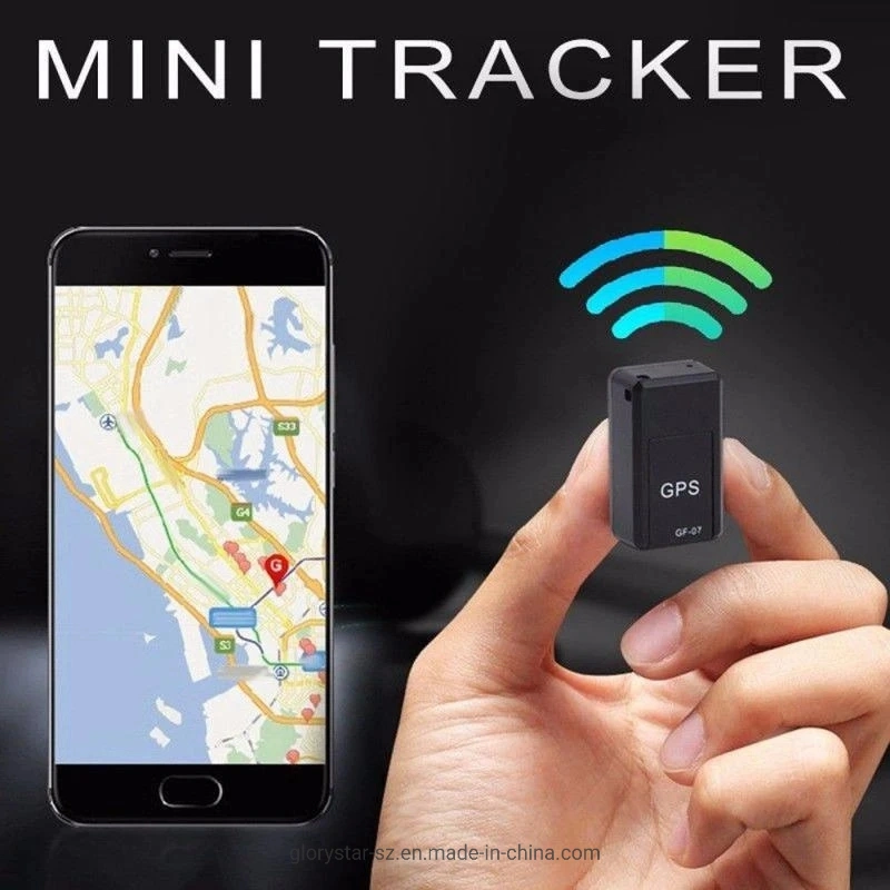 GF07 Mini mascota dispositivo Localizador GPS Tracker de perro de la grabación de sonido