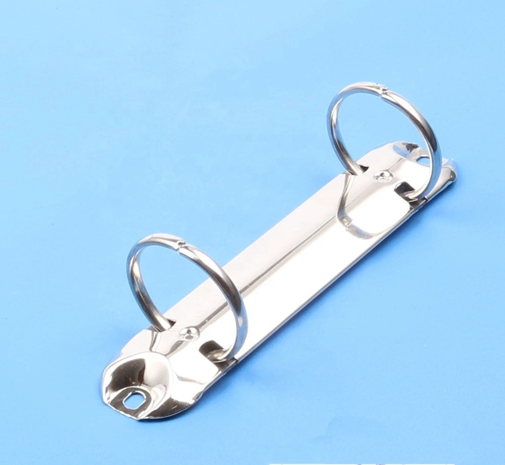 Easy Operation Metal O Shape Ring Binder 2 Ring Mechanism Clips for File Folder