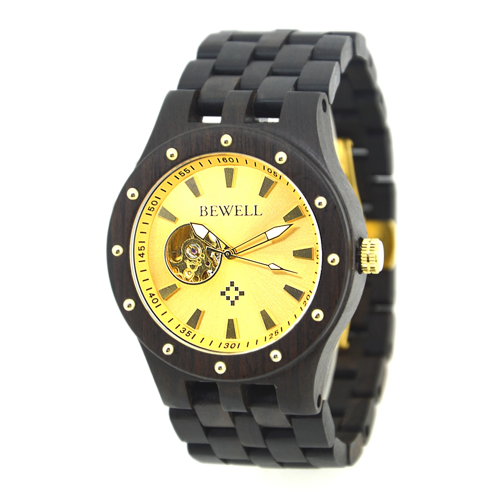 Custom Wood Watch Herren Armbanduhren Fabrikpreis