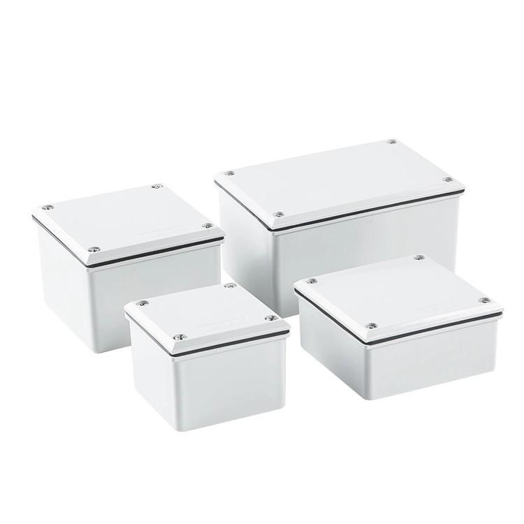 Waterproof Custom Sizes Square PVC Electrical Adaptable Distribution Box