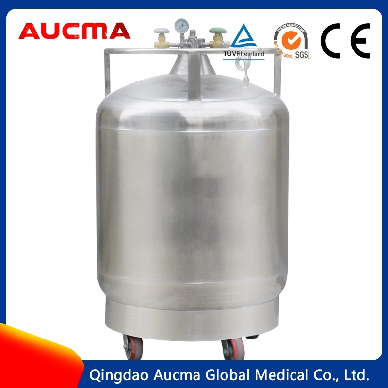 Liquid Nitrogen Storage Tank China Ydz-150 Ydz-175 Ydz-200 Self-Pressurized Liquid Nitrogen Tank Stainless Steel with Optional Low Temp Function