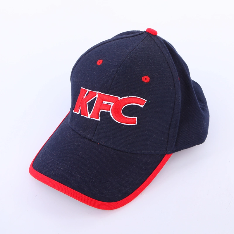 Uniforme de l'équipe des chapeaux de gros fournisseur de la Chine des casquettes de baseball avec broderie logo