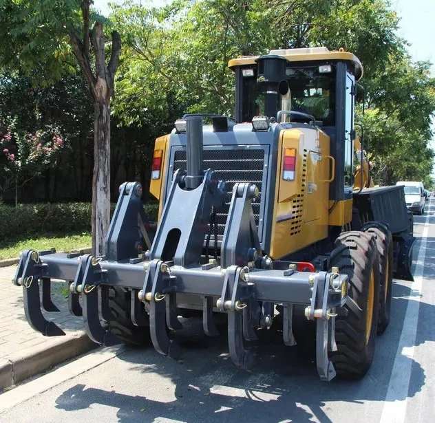 Official Mini New 135HP Motor Grader Gr135 with Ripper and Blade