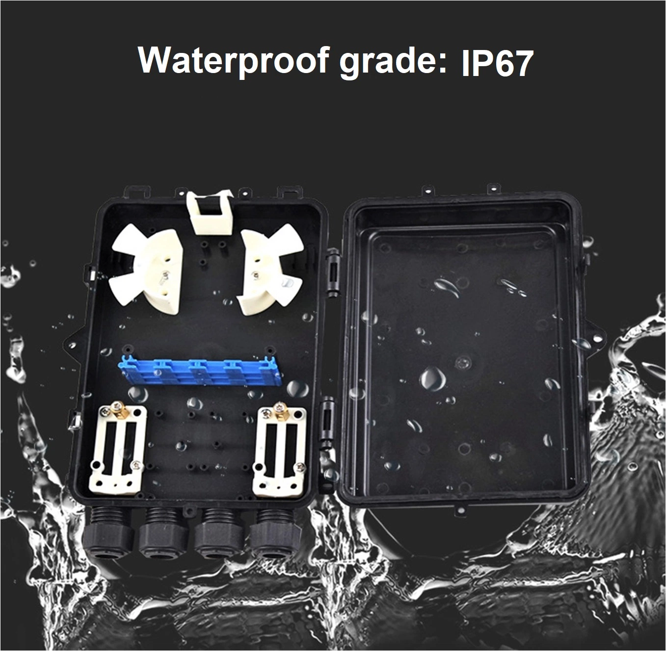 Outdoor Optical Fiber Terminal Box 24/36cores Fiber Optic Terminal Box