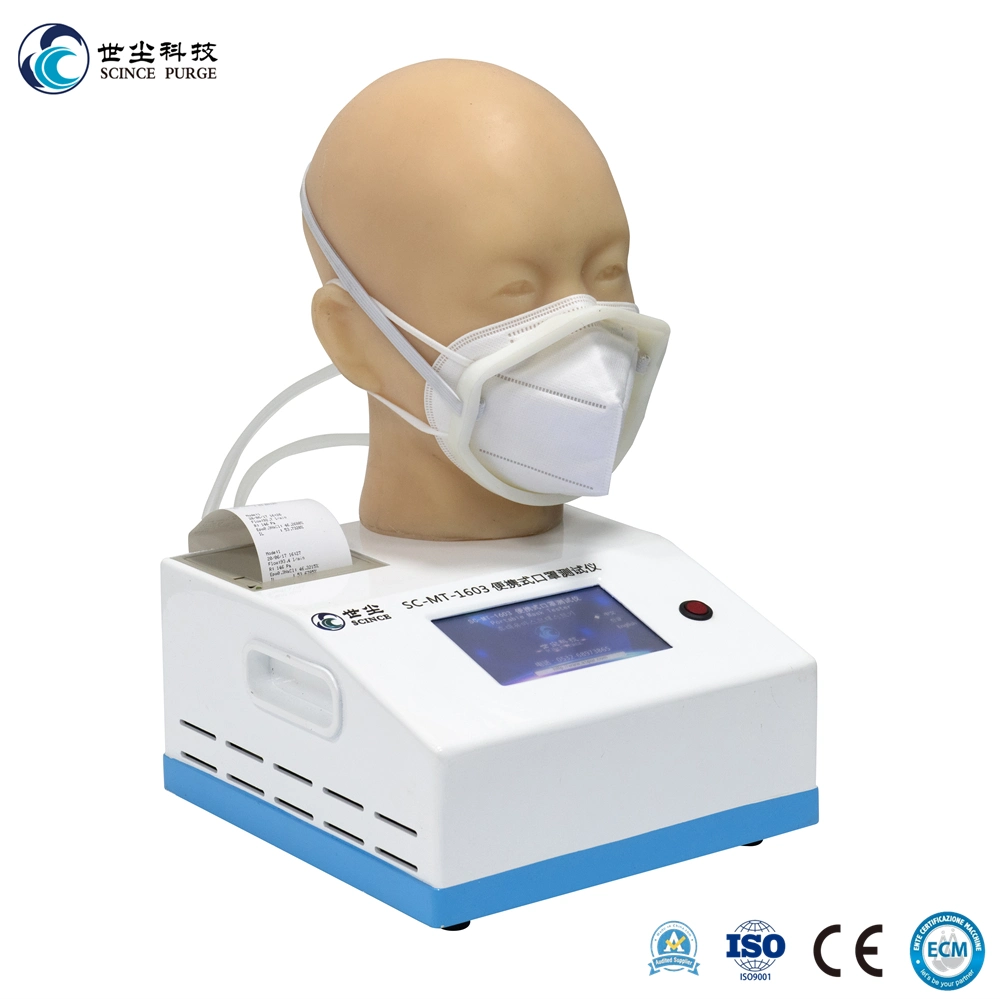 Portable Mask Testing Instrument for Inhalation Resistance and Edge Resistance