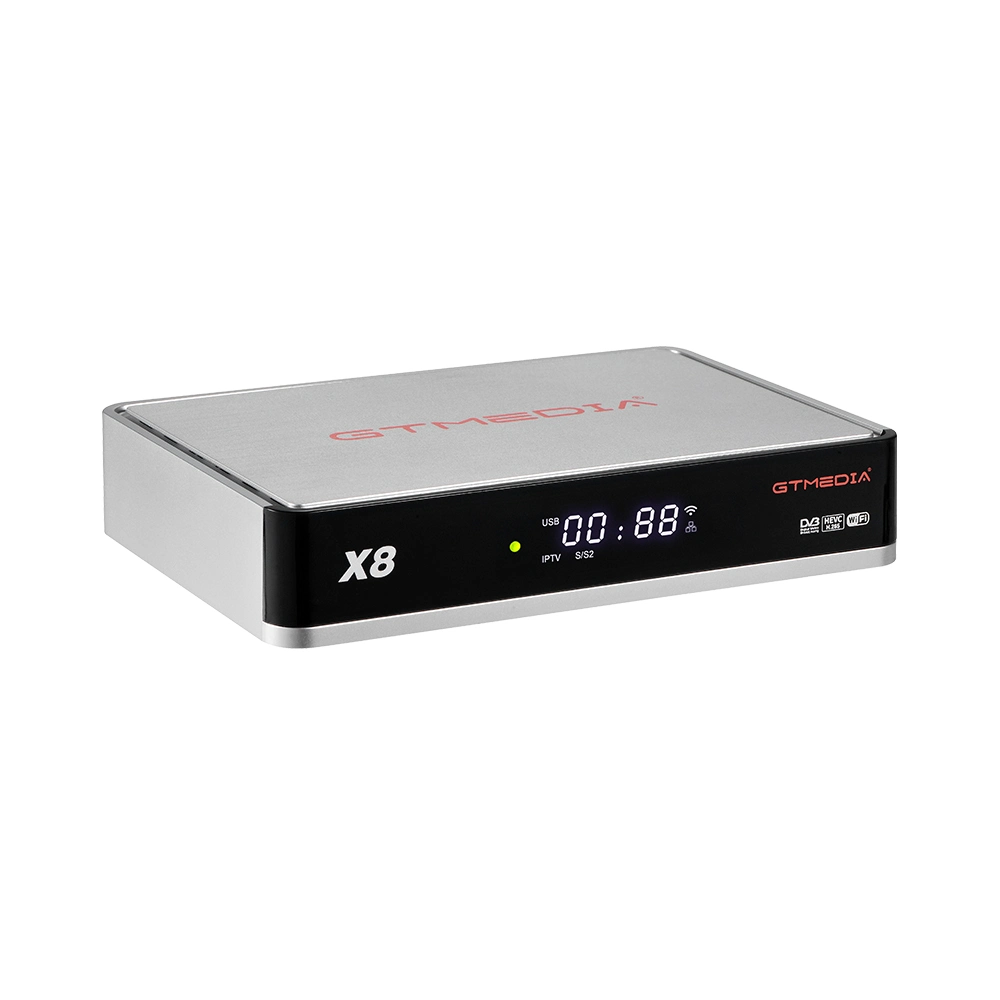 Gtmedia X8 DVB S2X IPTV Set-Top-Box Sat2IP