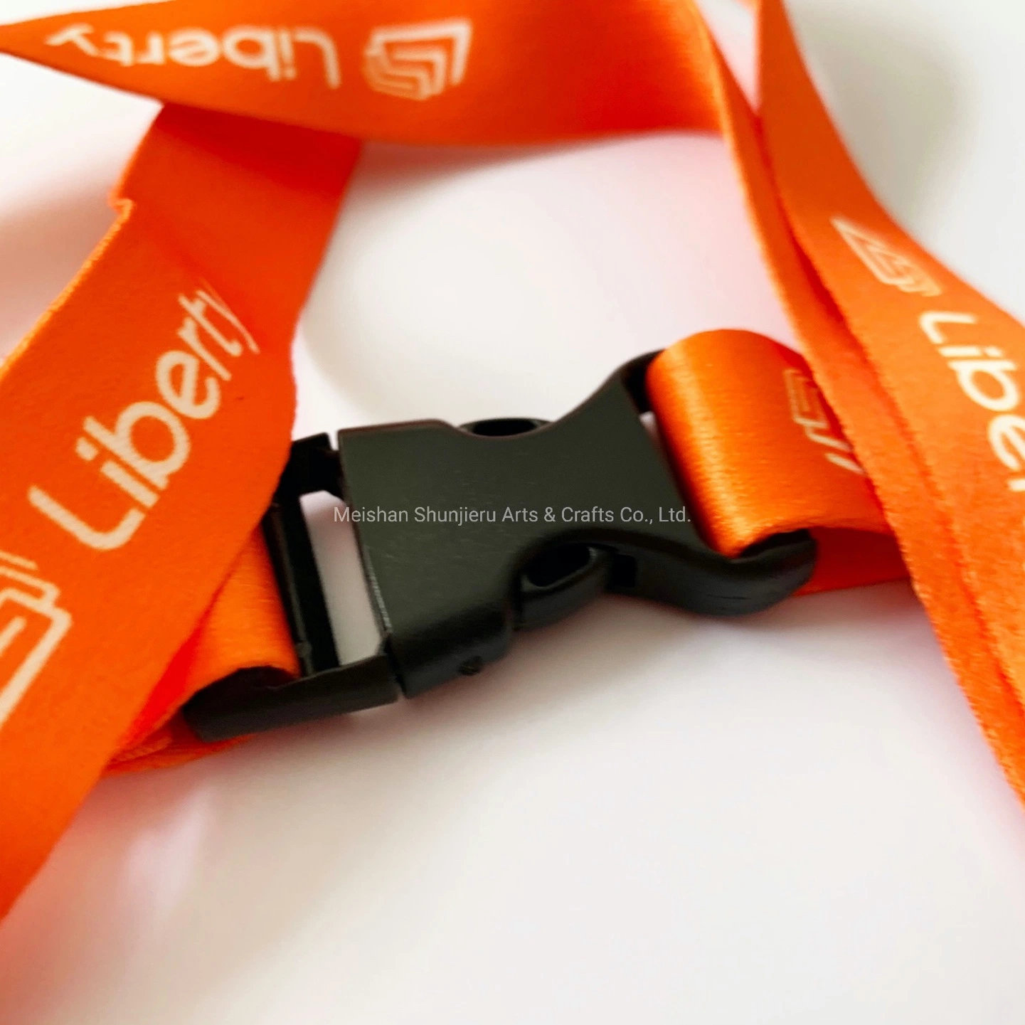 Factory Direct Sale Screen Printed Logo Neck Strap ID Lanyard with Badge