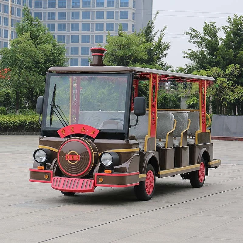 14 escaños de la batería eléctrica turismo alquiler de coche Tourist Shuttle (DN-14B)