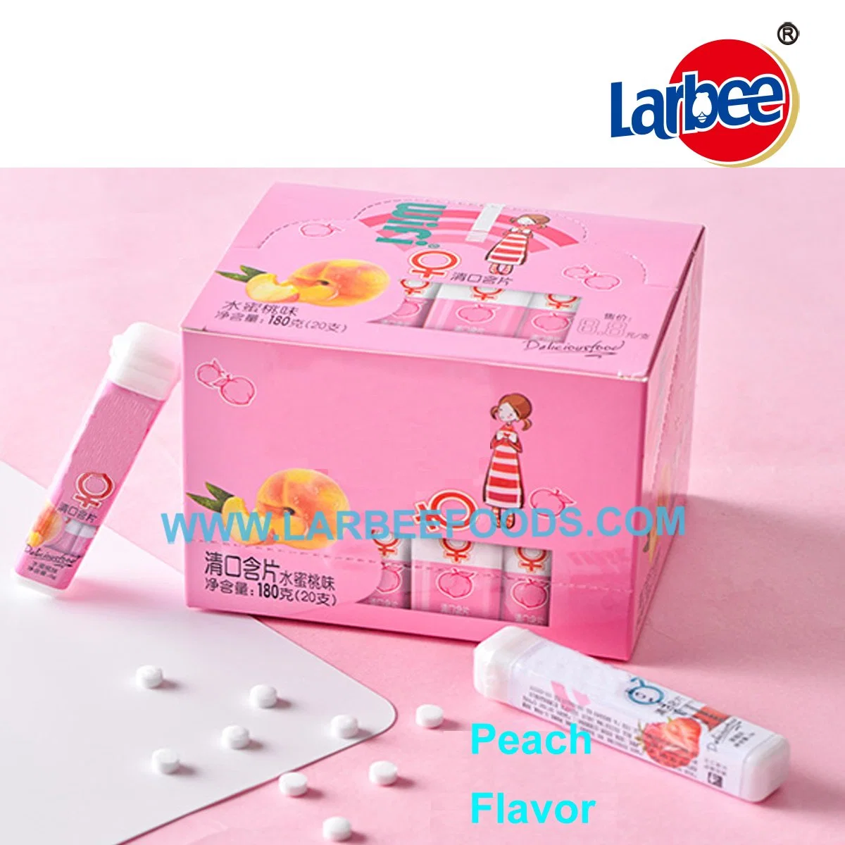 Wholesale/Supplier Fruity Fresh Mint Tablet Candy with Halal Certificate