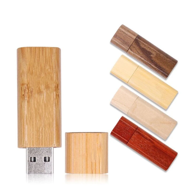 محرك أقراص USB محمول خشبي Pendrive USB Stick Pen Drive سعة 4 جيجابايت ذاكرة USB 2.0 سعة 16 جيجا بايت سعة 32 جيجا بايت