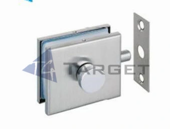 Zinc Alloy Glass to Wall Lock for Cabinet (LHL-201)