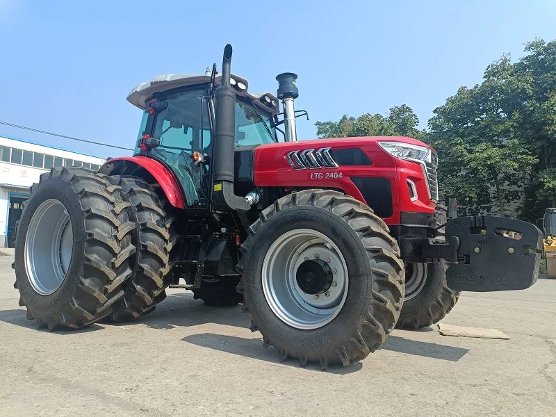 Usine chinoise grand 240HP 4X4 tracteur agricole Ltg2404