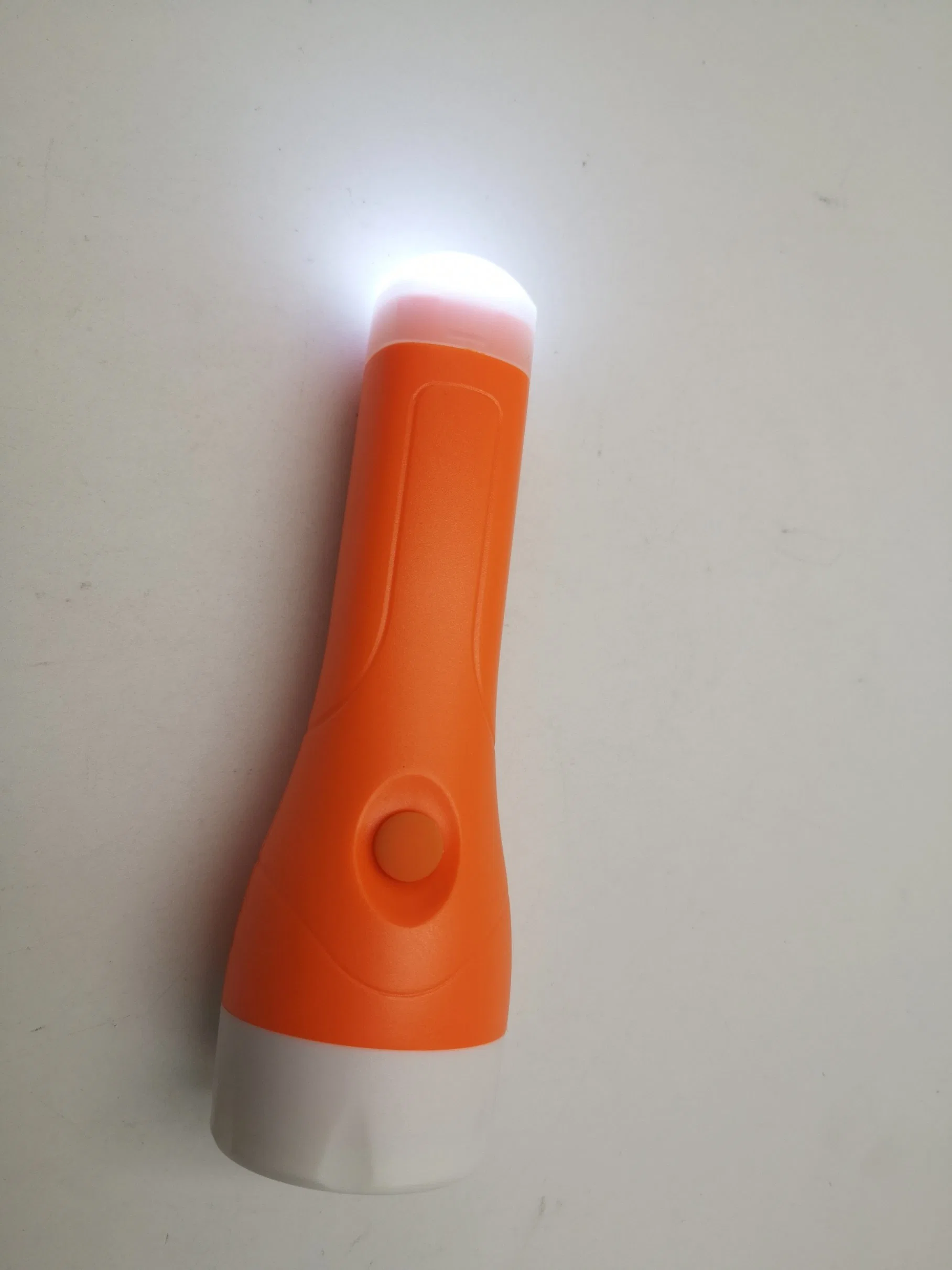 Strong Light Orange Rechargeable LED Torch