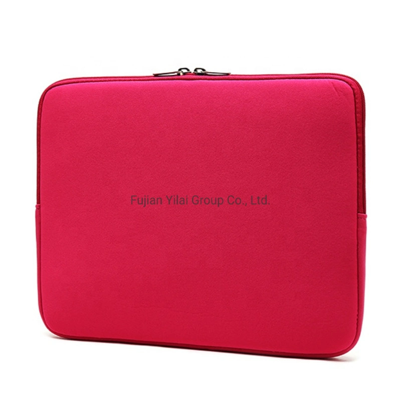 Custom Logo Durable 14 15.6 Inch Neoprene Laptop Sleeve Case Protective Soft Carrying Bag Cover for Notebook