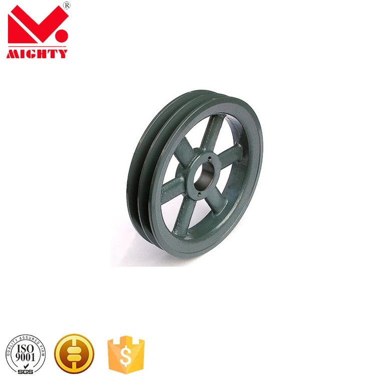 Cast Iron or Steel or Aluminum 16 Inch Multi Groove V-Belt Pulley Wheel for Sliding Gate