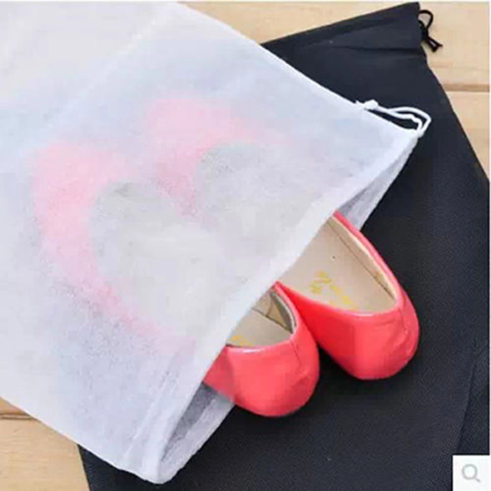 Custom Reusable Nonwoven Fabric Dust Bag Eco Friendly Non-Woven Shoes Cover Storage Pouch