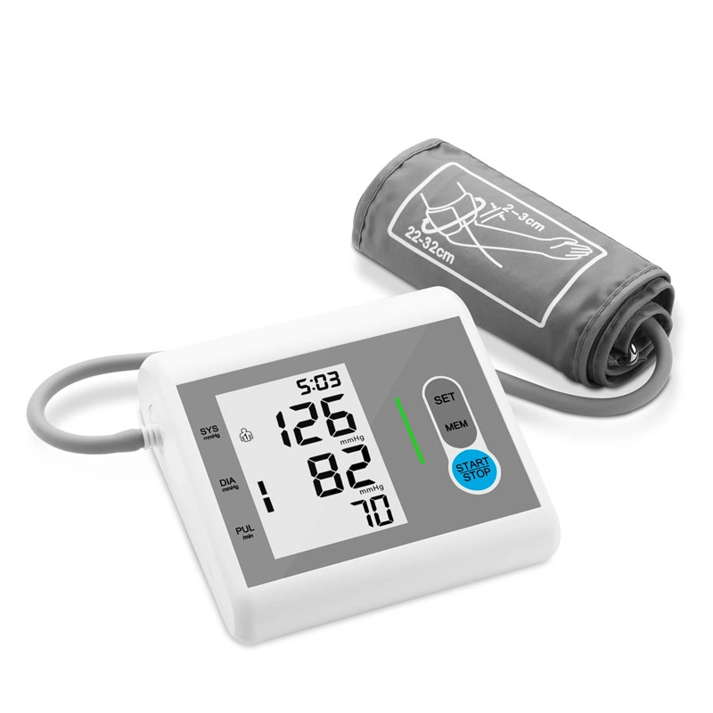 Automatic Upper Arm Cuff Digital Bp Sphygmomanometer Blood Pressure Monitor