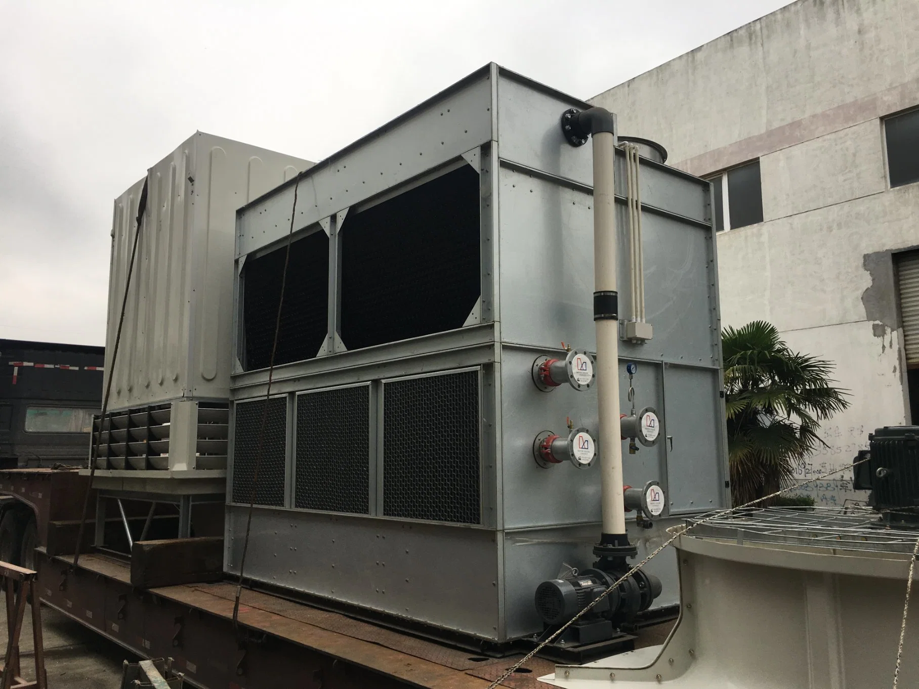 Low Noise Industrial Water Cooling Tower System for Building