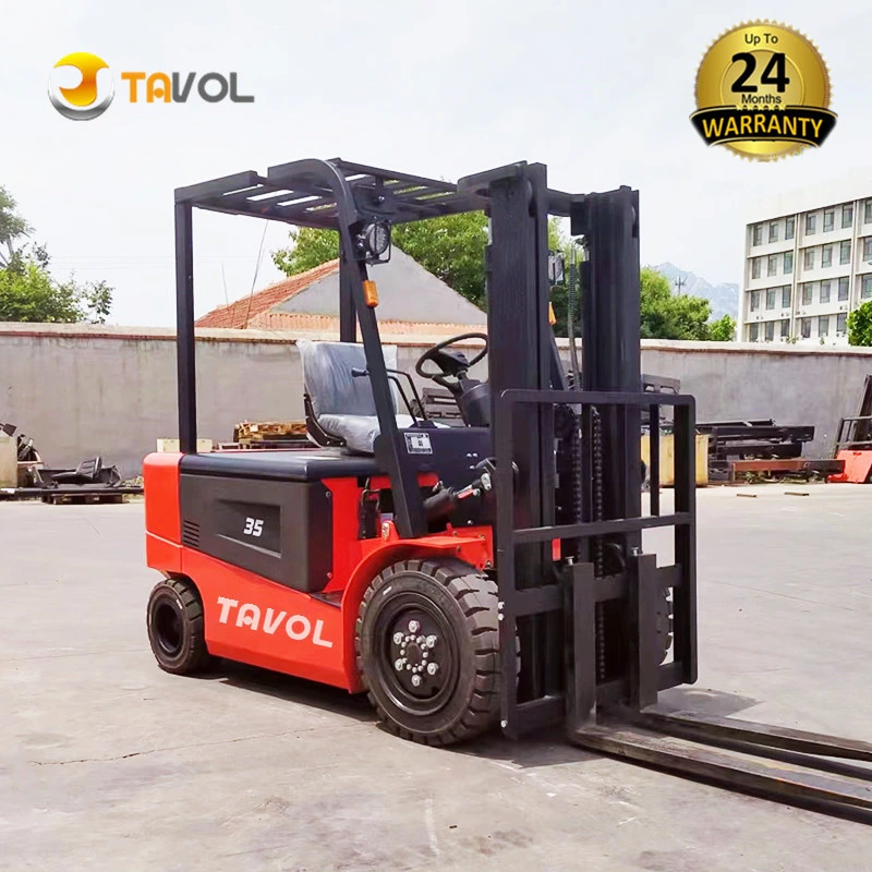 Electric Truck Lift 1 Ton 1.5 Ton 2 Ton 3 Ton Electric Forklift with Battery